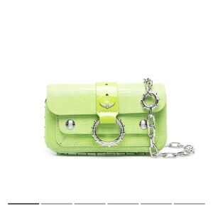 Zadig&Voltaire
Kate Wallet lizard-embossed leather mini bag